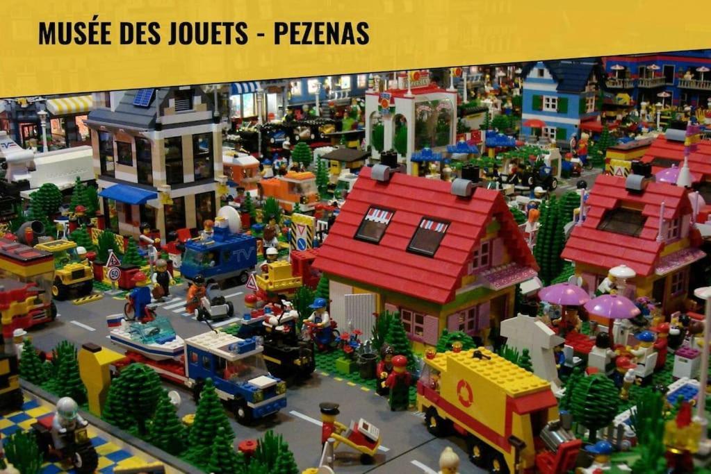 Le Moliere - Enigme Et Sauna Lägenhet Pézenas Exteriör bild